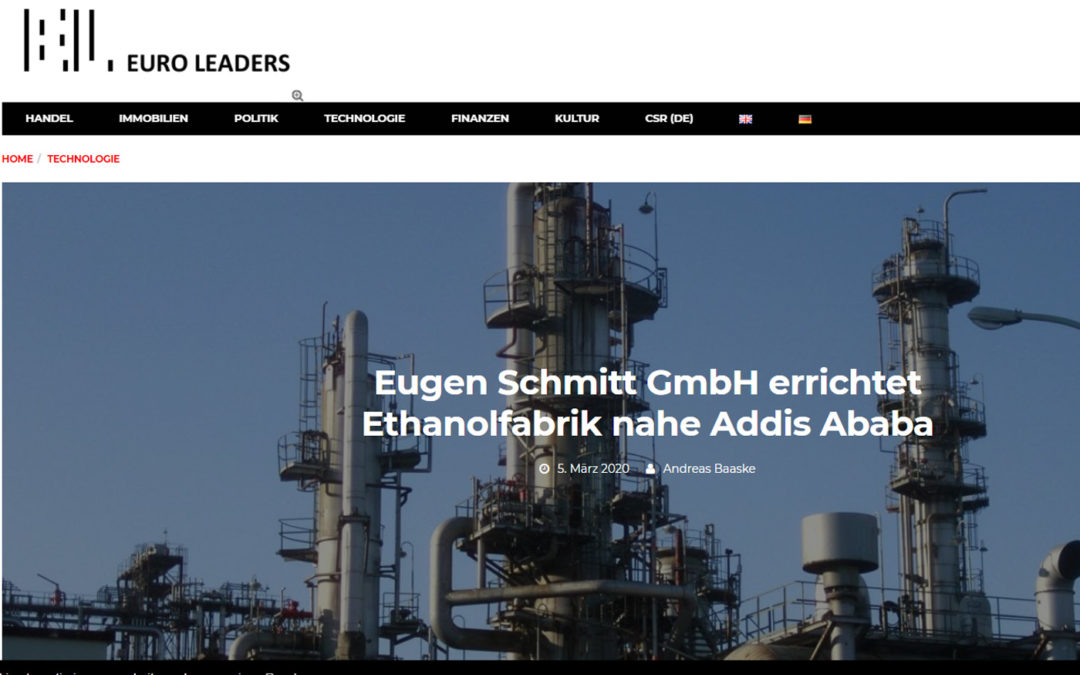 Ethanolfabrik nähe Addis Abeba